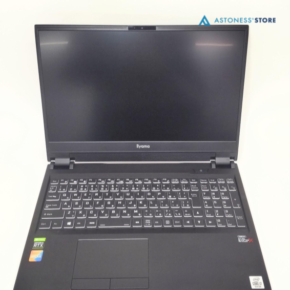 (中古)iiyama LEVEL∞ゲーミングノートパソコン, VR対応, 15.6インチ, Core i7 10世代, GeForce RTX 2070, 16GBメモリ, 512GB SSD
